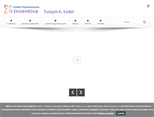 Tablet Screenshot of klinika-inventiva.pl